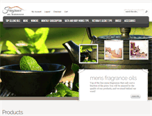 Tablet Screenshot of fragranceoilwarehouse.com